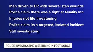 Fort Dodge police: Man with 'multiple stab wounds' shows up at ER, investigation ongoing