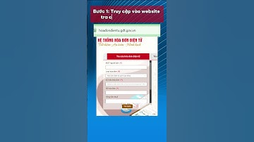 3 bước tra cứu hóa đơn điện tử