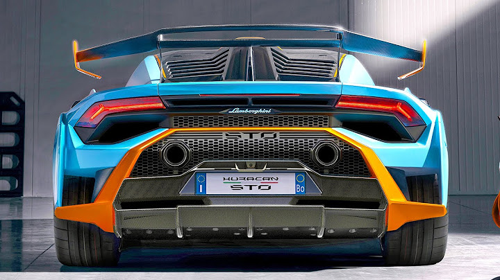 LAMBORGHINI HURACAN STO SUPER TROFEO OMOLOGATA