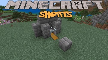 EASY 1.19 AUTOMATIC COBBLESTONE GENERATOR IN MINECRAFT #shorts