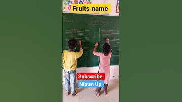 Fruits name: Nipun Bharat Mission #shorts #viral #youtubeshorts #short #trending
