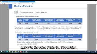 Coolmay PLC Programmable Logic Controller Modbus Commmunication #06 Function Code Demonstration