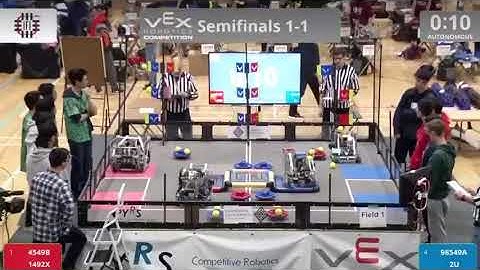 Vex Turning Point BCIT Competition Semifinal 1-2
