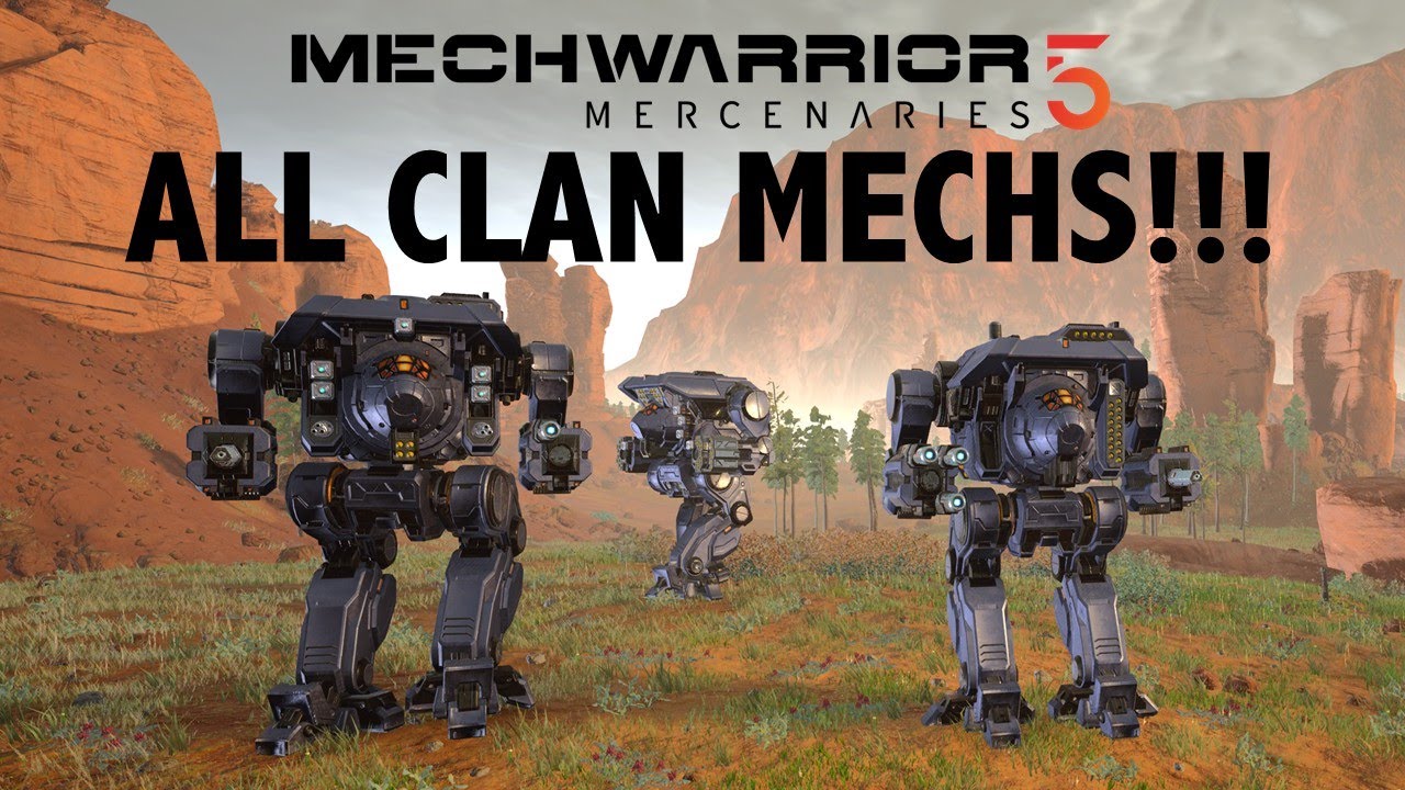 All Clan Mechs & Variants Collected! Shadow of Kerensky DLC & Updates (MechWarrior 5 Mercenaries)