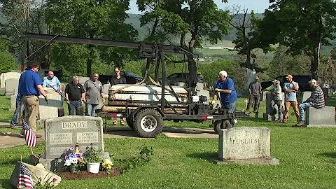 Exhumation in Scranton aims to solve decades-old mystery