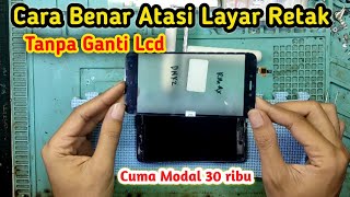 Cara Benar Atasi HP Layar Retak Tanpa GANTI LCD I Ganti Touchscreen Xiaomi 4X