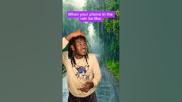When you use your phone in rain 💀. #shorts #funny #relatable