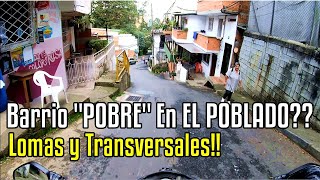 El Barrio De Los Ricos En MEDELLIN!!🤑 El Poblado Lomas y Transversales