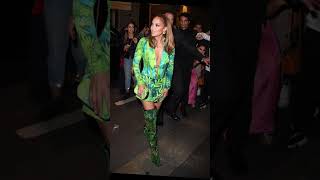 How Jennifer Lopez Rocks Green