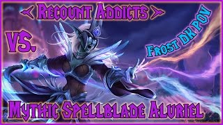 Mythic Spellblade Aluriel vs Recount Addicts | Frost DK POV | with Discord | Legion 7.1.5 HD