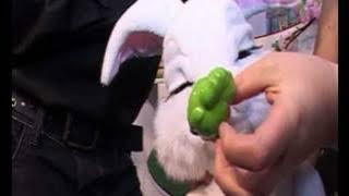 Milky The Bunny at the London Toy Fair 2011