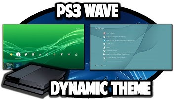 [PS4 THEMES] PS3 Wave Dynamic Theme Video in 60FPS