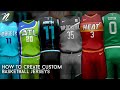 How to Create Custom Basketball Jerseys in Photoshop by Qehzy