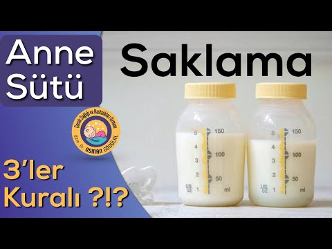 Anne Sütü Saklama Koşulları (Yanlış Bilinenler)