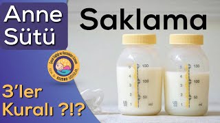 Anne Sütü Saklama Koşulları (Yanlış Bilinenler) Resimi