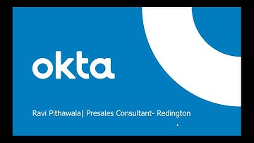 Redington & Okta Webinar-MFA Integration with Fortigate  SSL VPN - Demo -7th June 2020