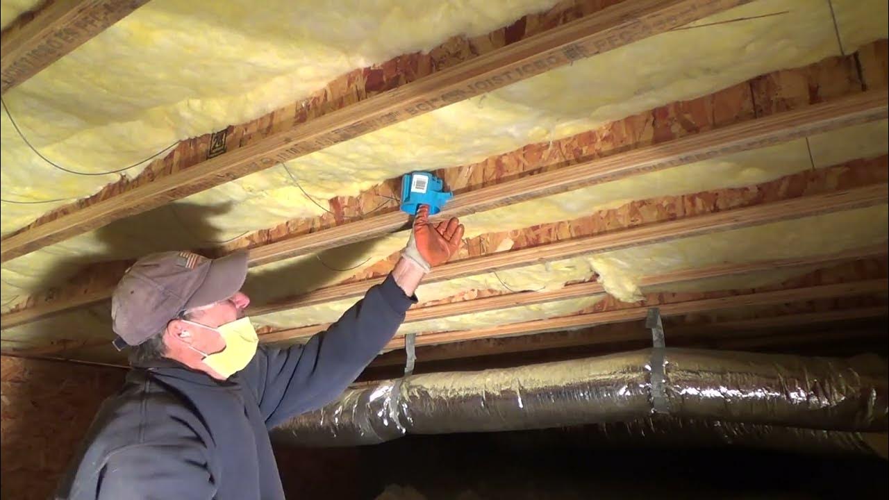 How to Install Light Fixture Junction Box Under House/Installing Electrical Made Easy YouTube