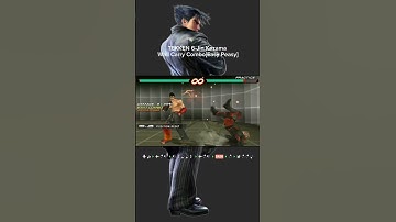 [TEKKEN 6]-Jin Kazama Easy Wall Carry Combo⚡#tekken6#tekken7#tekken8#gaming