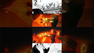 Sukuna fire Arrow fan Made vs original anime.#sukuna #jujutsukaisen