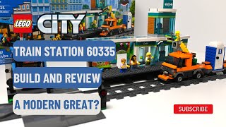 LEGO City Train Station 60335 Review - potentially a top tier City set.
