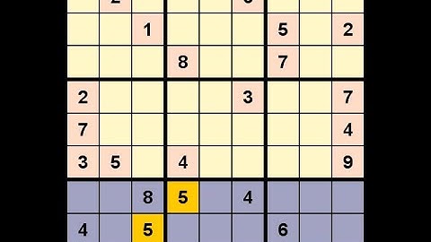 How to Solve Washington Times Sudoku Difficult December 7, 2020