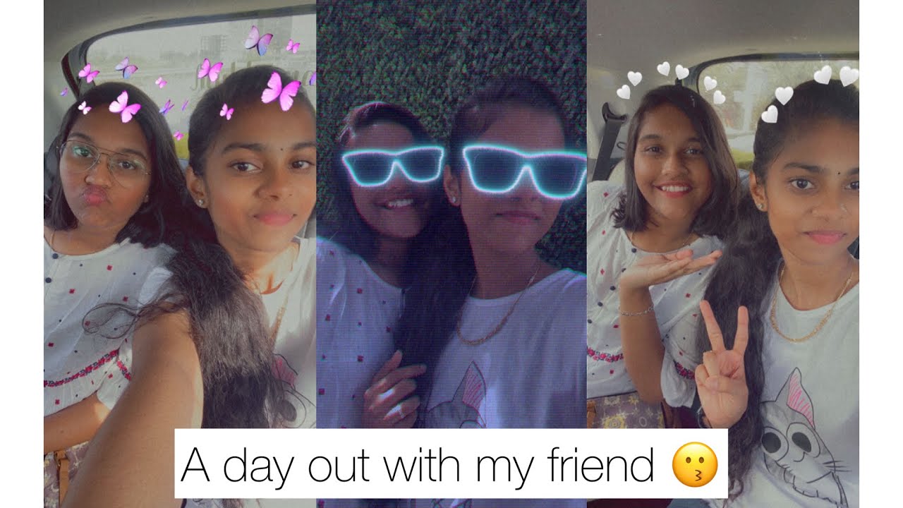 A day out with my friend | Harshitha | Princess Radha | - YouTube