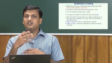 Lec19: Welding Metallurgy Part III #CH27SP #swayamprabha