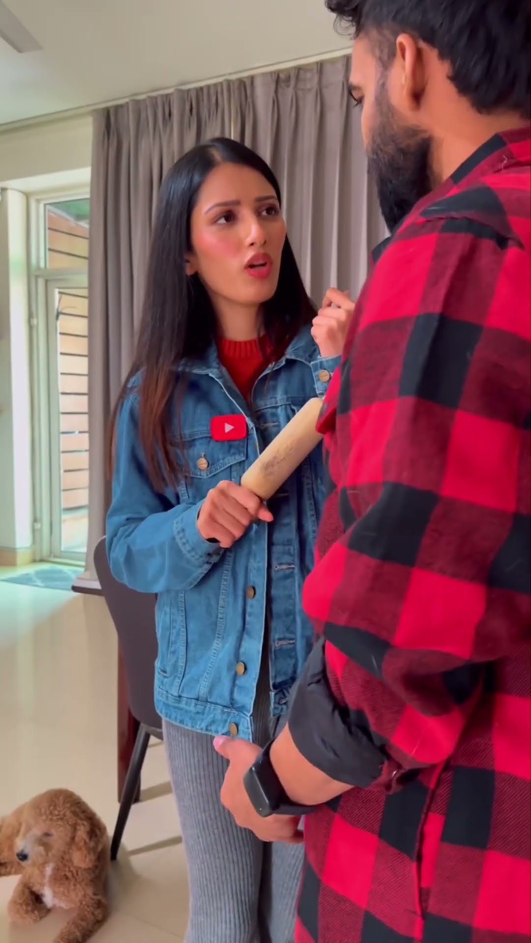 Pati Rocked Patni Shocked ? #neetubisht #trending #comedy #husbandwifecomedy