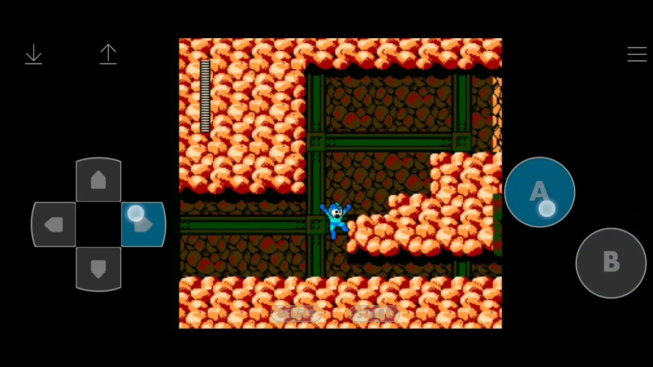 Megaman 3 ( Hard Man stage) 