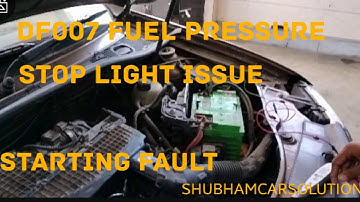 DUSTER STARTING PROBLEM STOP LIGHT ISSUE