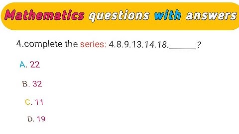 mathematics questions with answers//For etea, nts preparation //maths mcqs