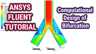 ANSYS Fluent Tutorial: Computational Design of Bifurcation (with change in Y bend angles)