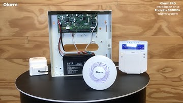 Olarm PRO and Paradox SP6000+ Installation