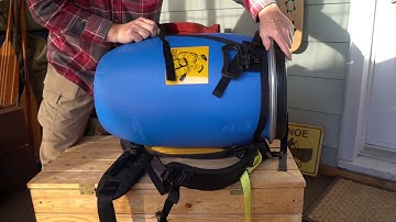 Canoe Barrel Pack - Properly Mounting the Harness