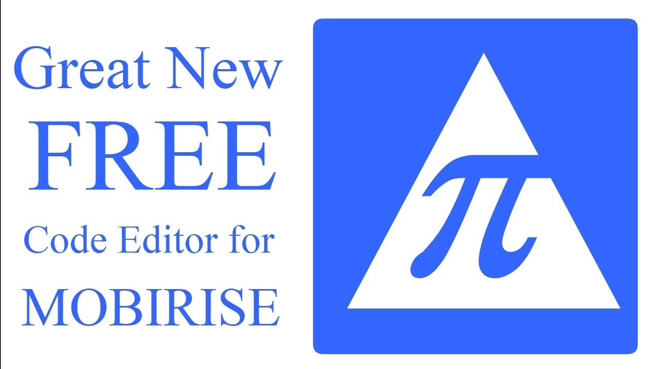 Free Code Editor For Mobirise Youtube Free Code Editor For Mobirise Youtube