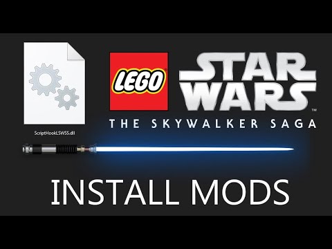 How to Install MODS for LEGO Star Wars: The Skywalker Saga! (Script Hook /  Script Mods) 