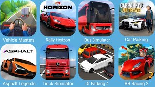 Vehicle Masters,Rally Horizon,Bus Simulator Ultimate,Car Parking Multiplayer,Asphalt Legends screenshot 2