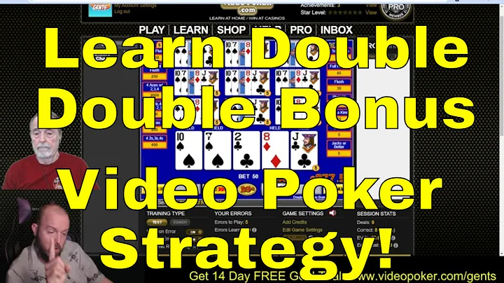 Learn to Play Double Double Bonus Video Poker! 5 Misplayed Hands