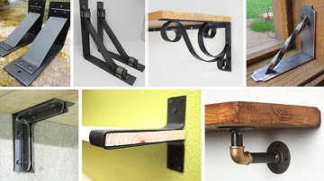 90 DIY Shelf Brackets – How To Build A Shelf Bracket - Metal shelves brackets