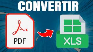 Cómo Convertir un Archivo PDF A XLS ¡Sin Programas!