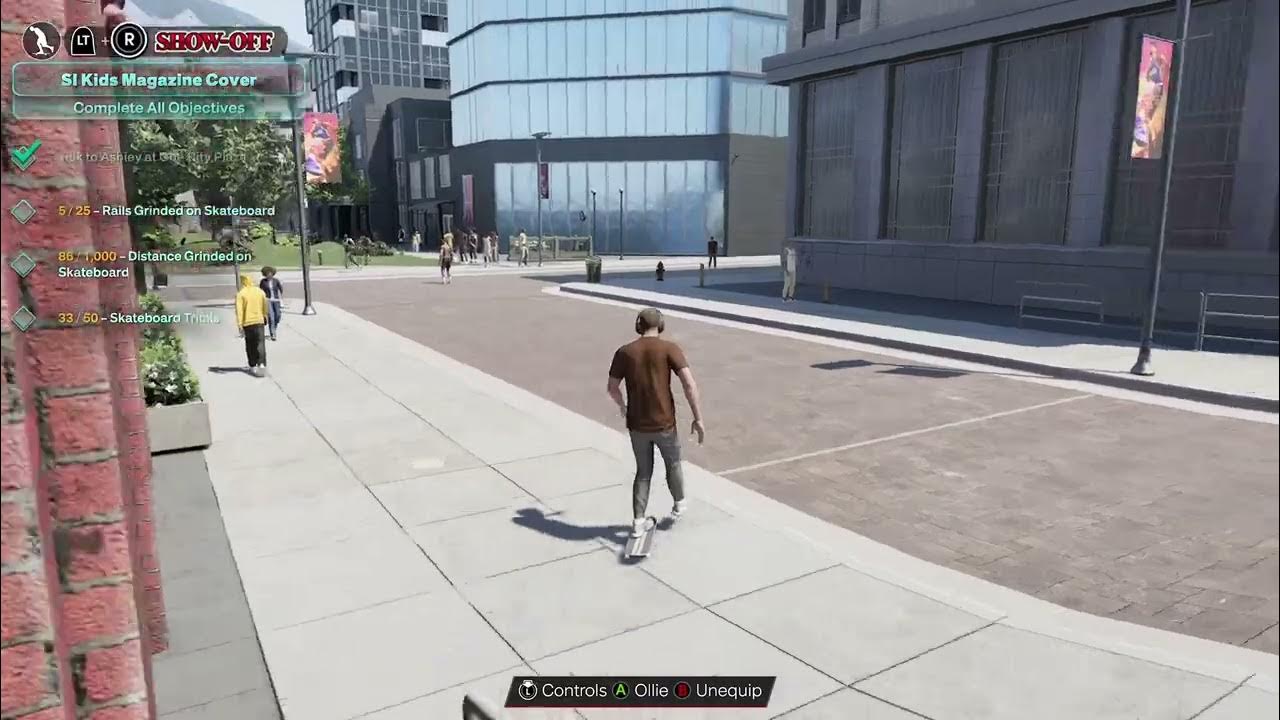 NBA 2K23 Grinding Rails in The City YouTube