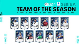 한 시즌을 뜨겁게 달군 세리에 A의 선수들 등장! | 23TOTS | 피파온라인4 | SERIE A