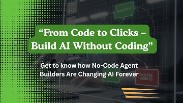 Build AI Agents Without Coding! The Rise of No-Code/Low-Code Platforms #agenticai #nocode #lowcode