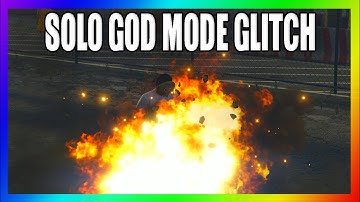 Solo God Mode Glitch in GTA Online!