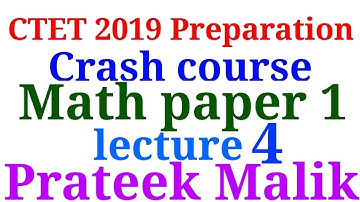 CTET 2019 math preparation| days weeks minutes| CTET math crash course