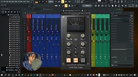 How to get A Clean, tight and Punchy drums- (FL STUDIO 21.2) Glue Your Drums