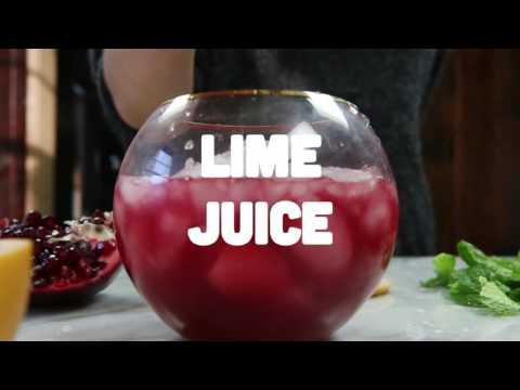 Pomegranate Ginger Paloma