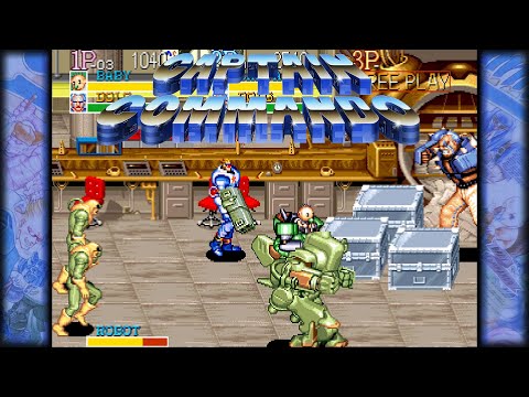 Captain Commando 2 Players Arcade Longplay