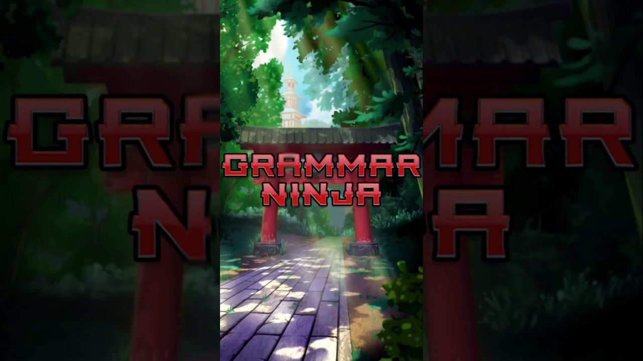 Grammar Ninja Teaser Trailer YouTube