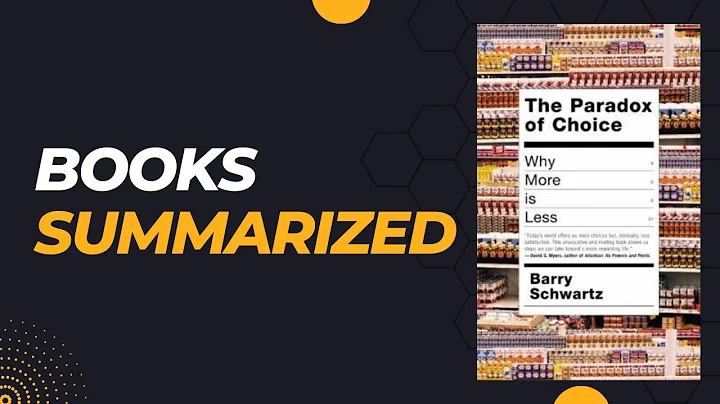 The Paradox of Choices By Barry Schwartz | Life Changing Books | Summarized